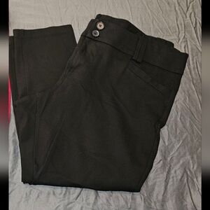 Torrid Black Crop Studio Pants